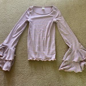 Free people long sleeve boat sleeve top